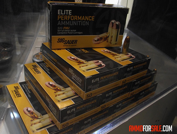 Sig Sauer 9mm ammo